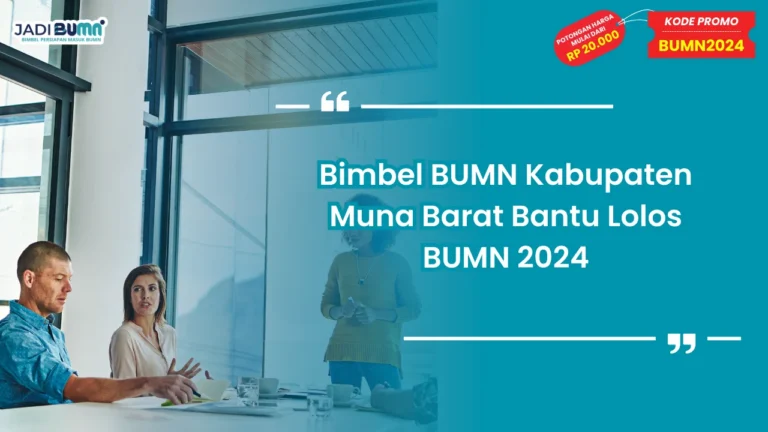 Bimbel BUMN Kabupaten Muna Barat