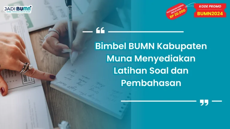 Bimbel BUMN Kabupaten Muna