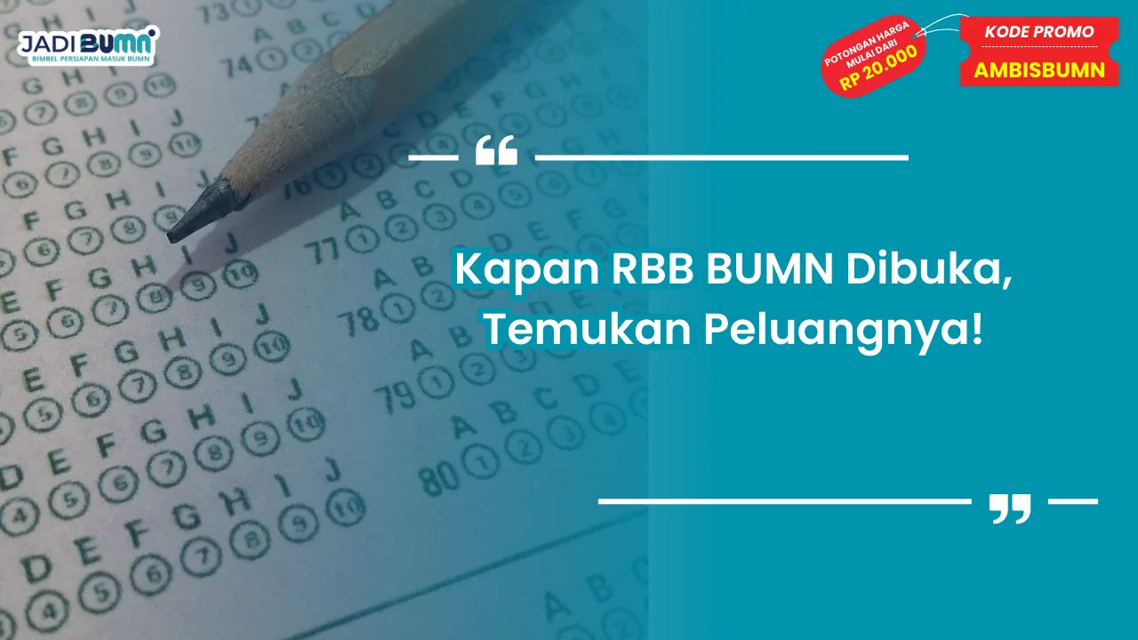 Kapan RBB BUMN Dibuka