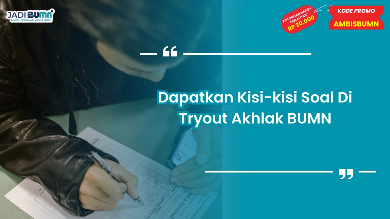 Tryout Akhlak BUMN