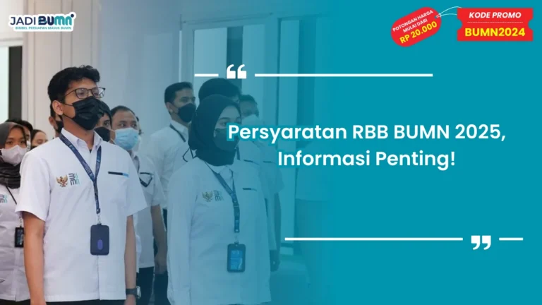 Persyaratan RBB BUMN 2025