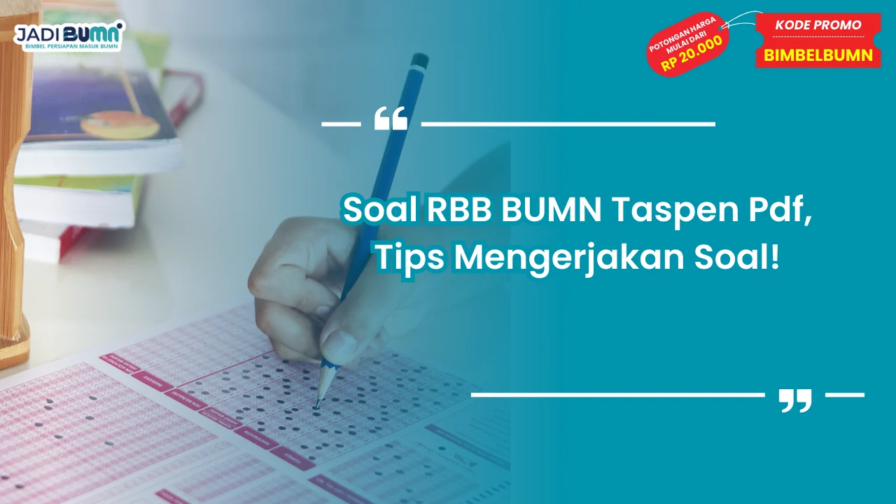 Soal RBB BUMN Taspen Pdf