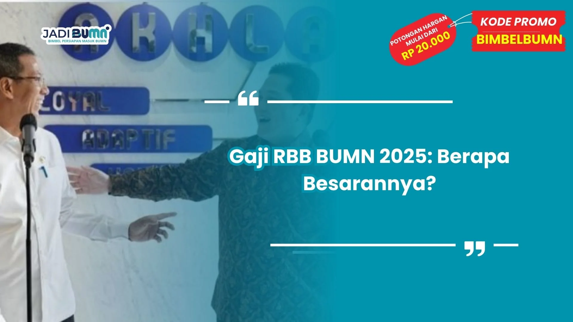 Gaji RBB BUMN 2025