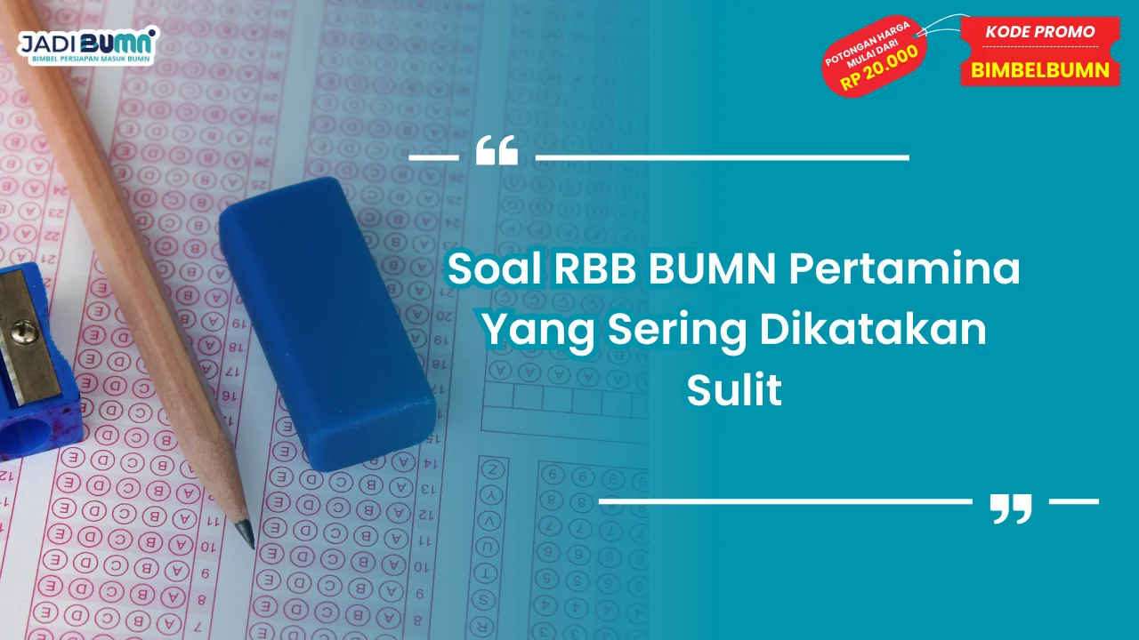 Soal RBB BUMN Pertamina