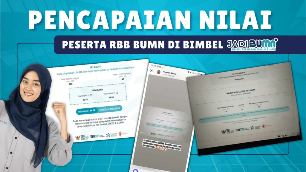 testimoni nilai pesera jadibumn yang ikut seleksi rbb bumn 