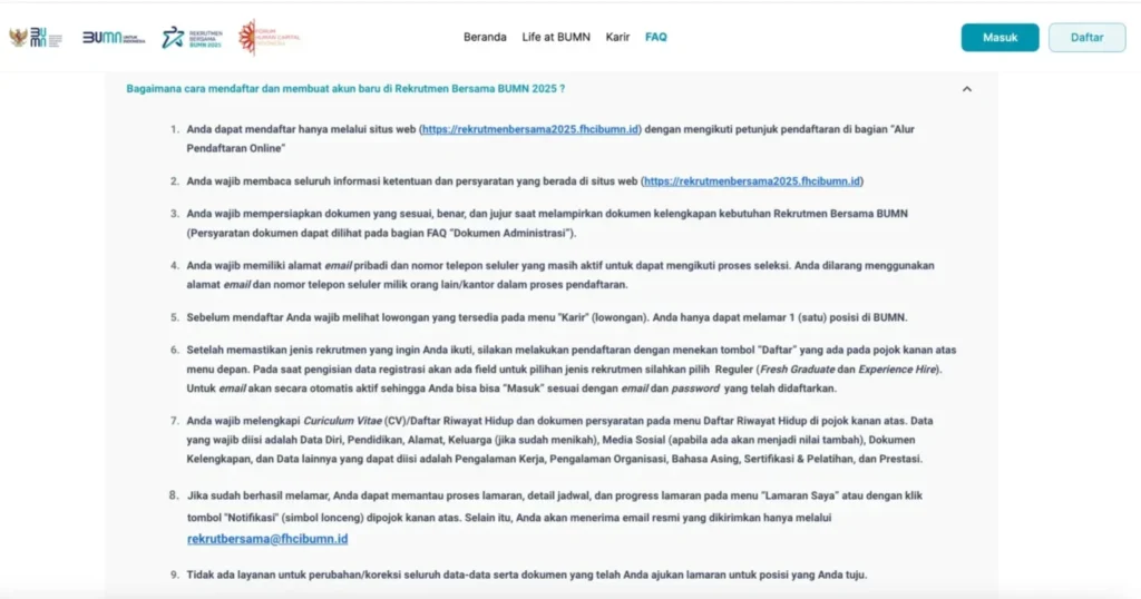 Tes seleksi di BUMN ngapain