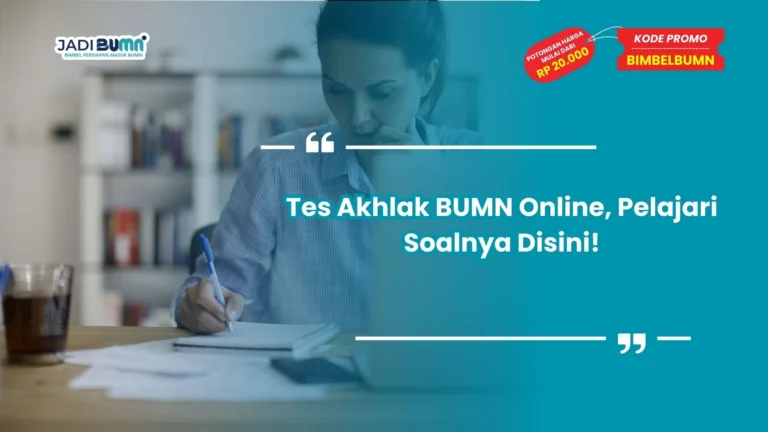 Tes akhlak BUMN online