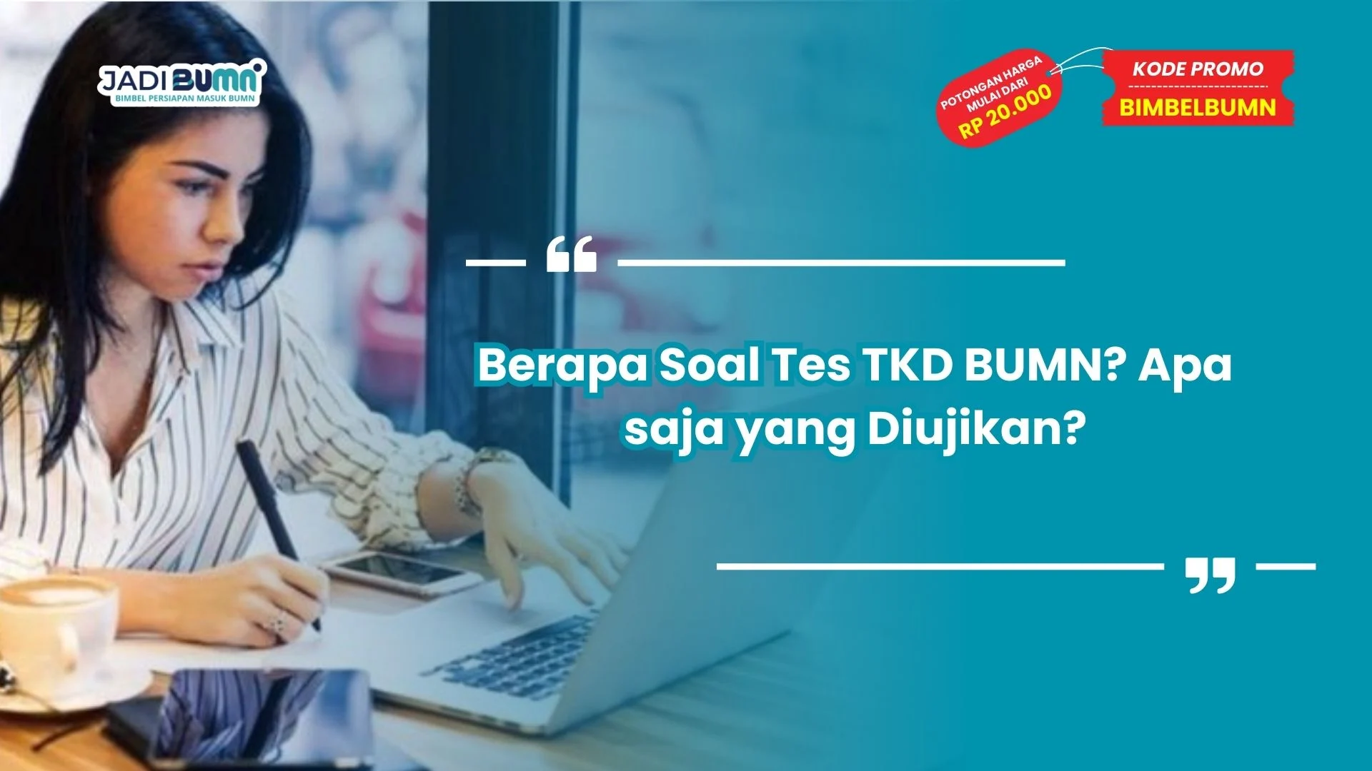 Berapa soal tes TKD BUMN