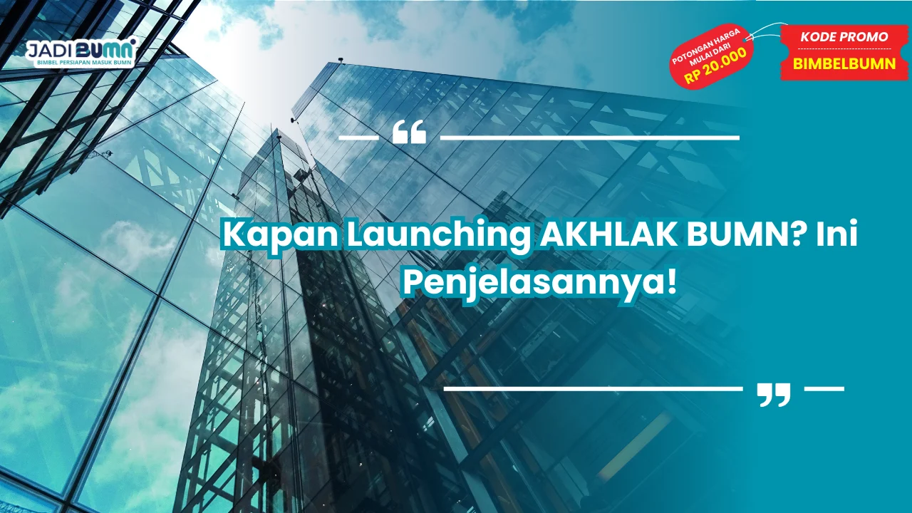 launching akhlak bumn