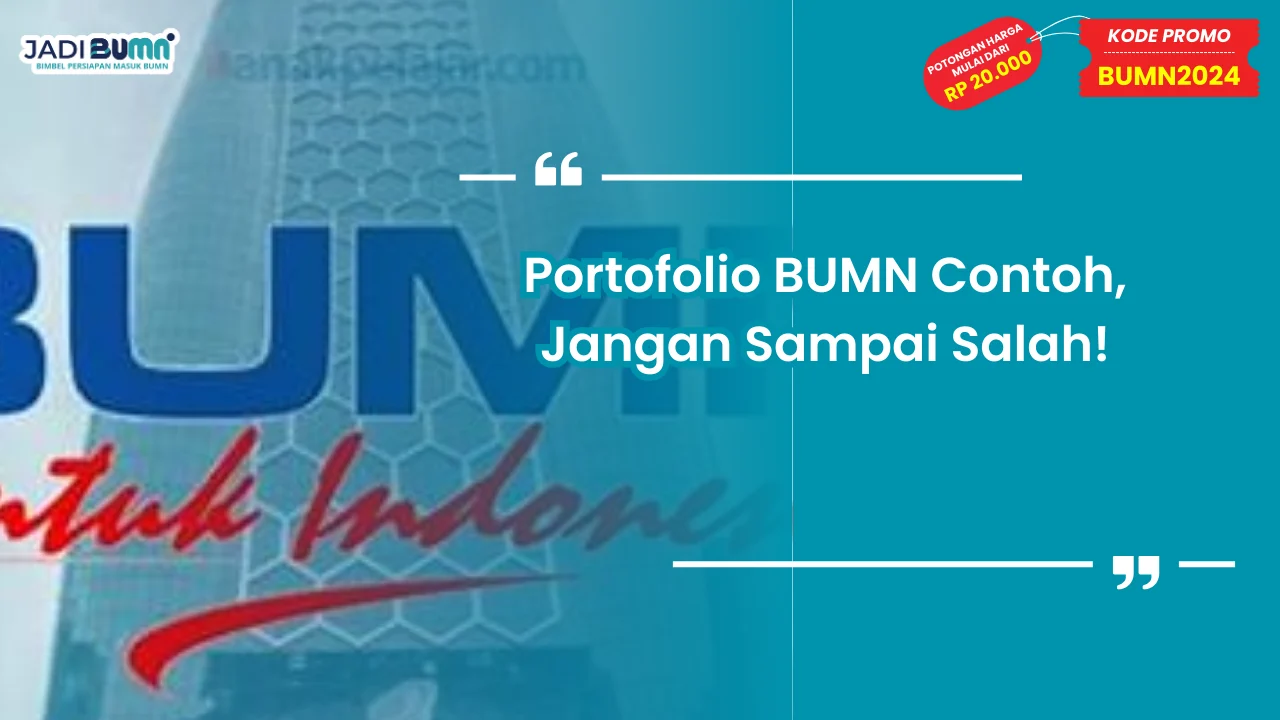 Portofolio BUMN Contoh