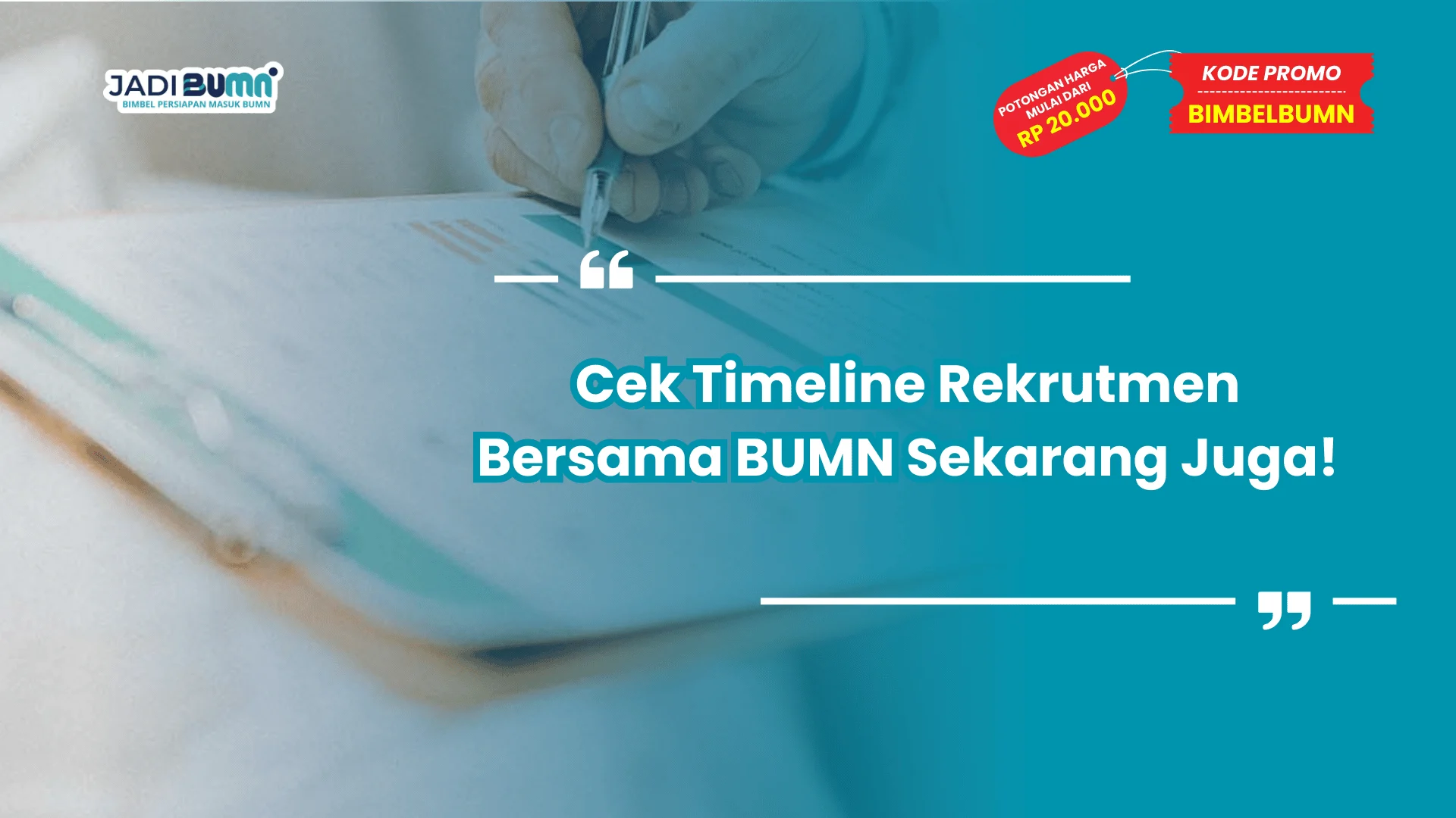 Cek Timeline Rekrutmen Bersama BUMN Sekarang Juga!