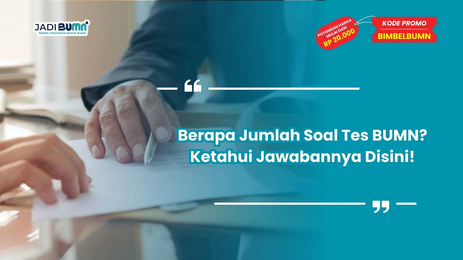 Berapa jumlah soal tes BUMN