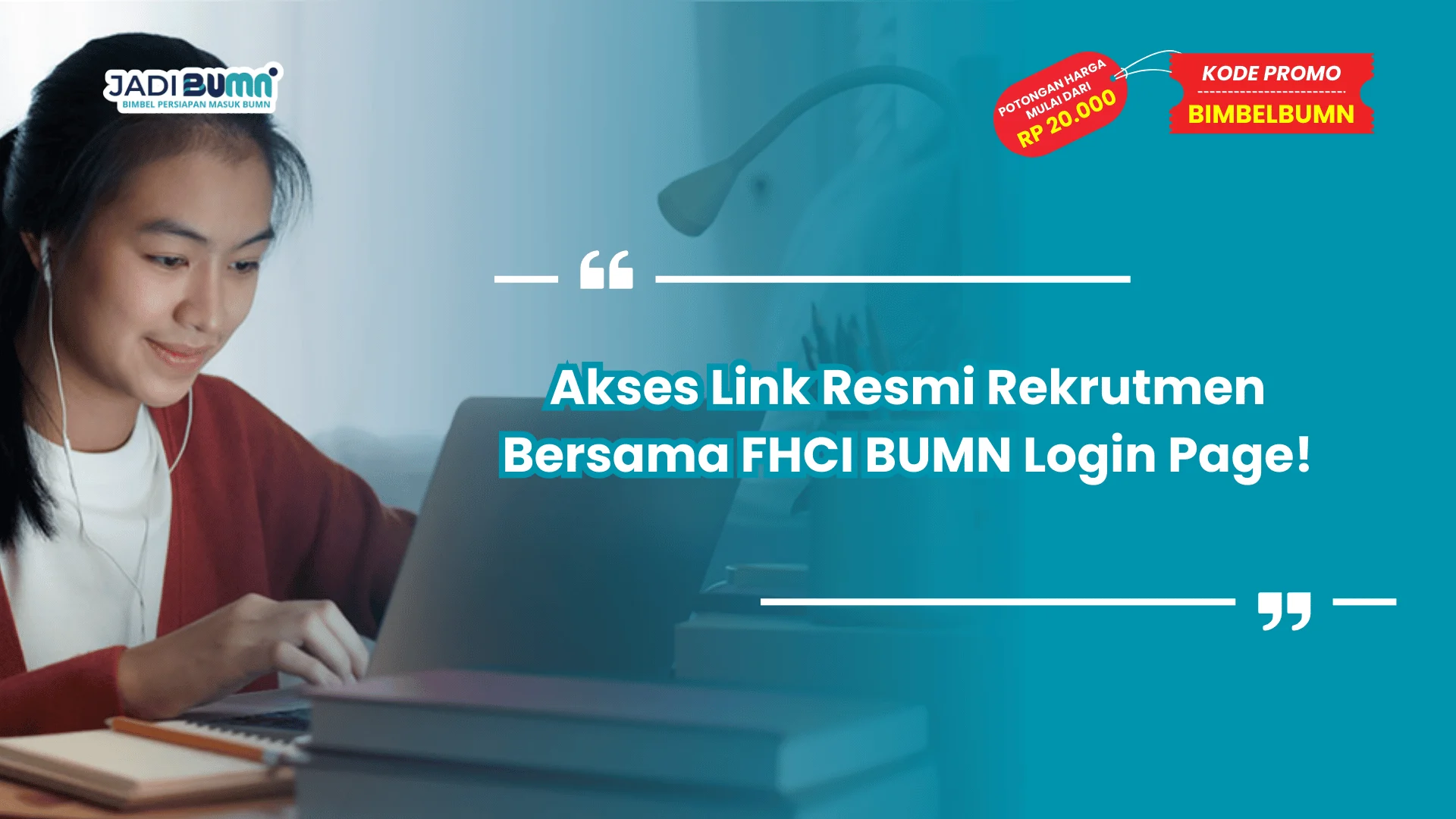 Akses Link Resmi Rekrutmen Bersama FHCI BUMN Login Page!