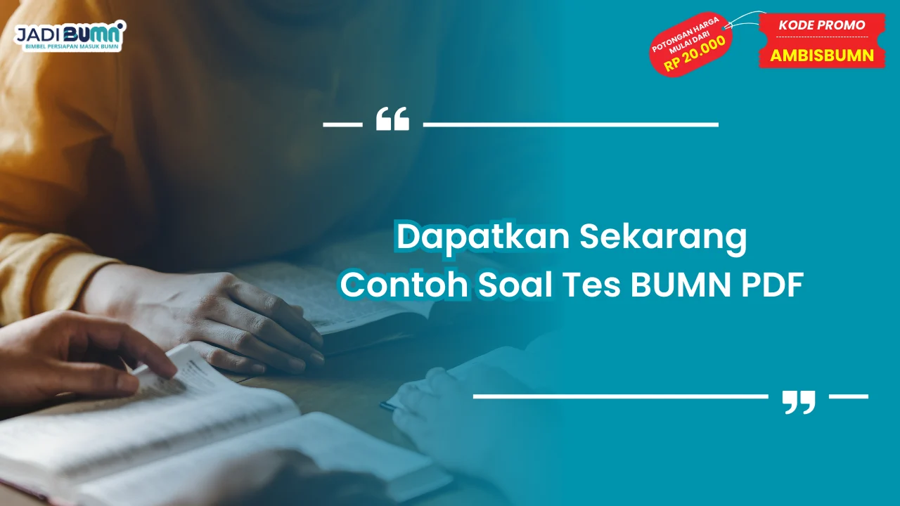 Contoh Soal Tes BUMN PDF