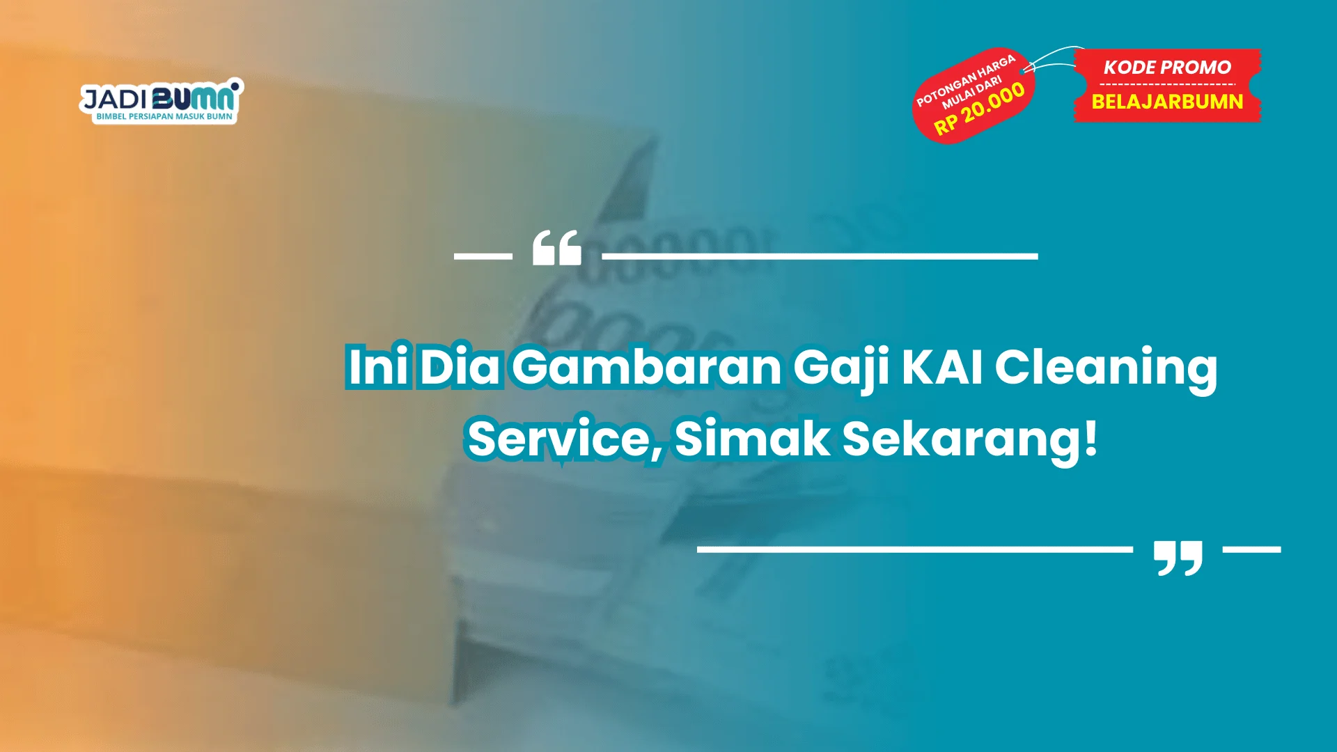 Ini Dia Gambaran Gaji KAI Cleaning Service, Simak Sekarang!