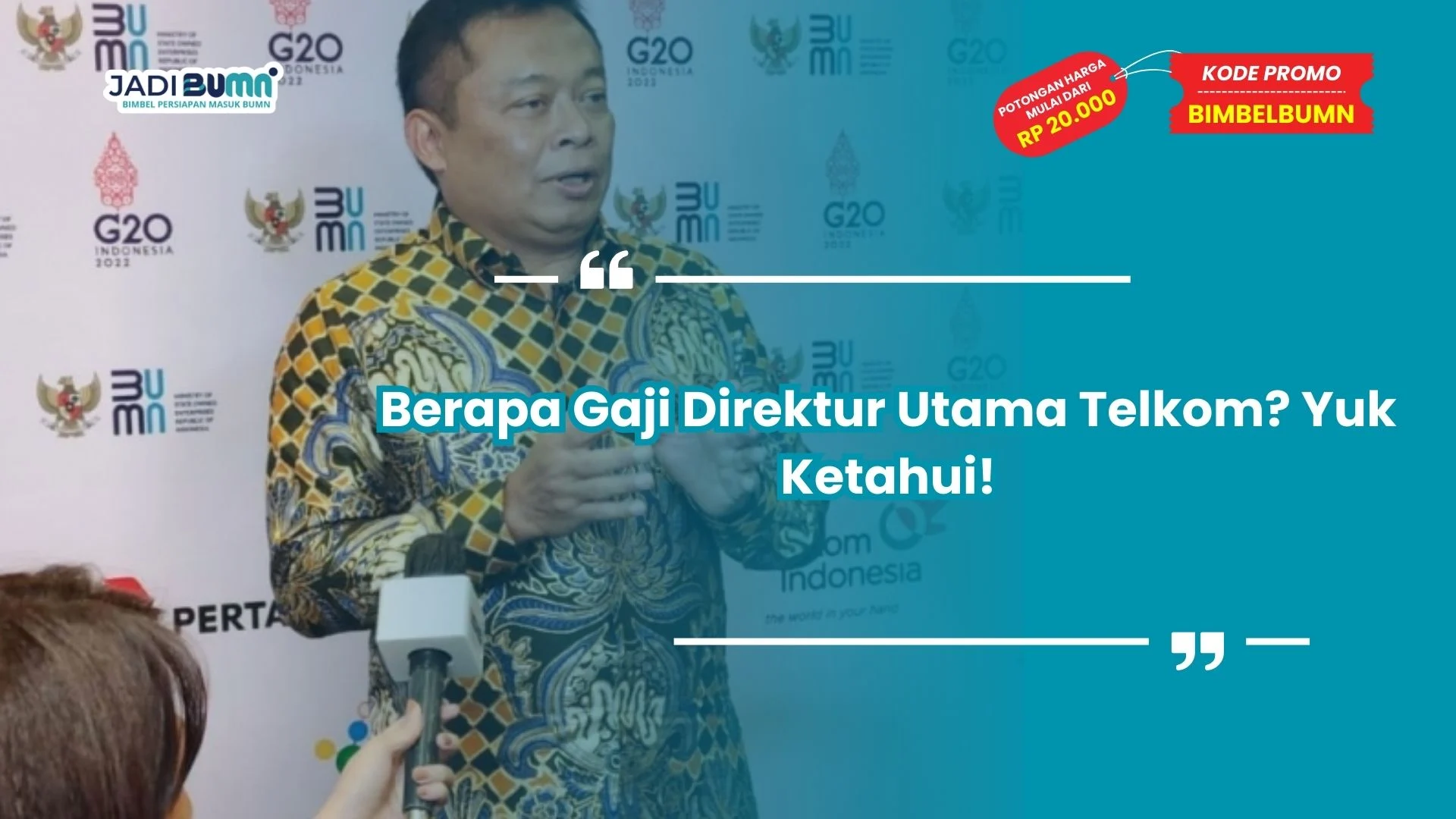 Berapa gaji direktur utama Telkom