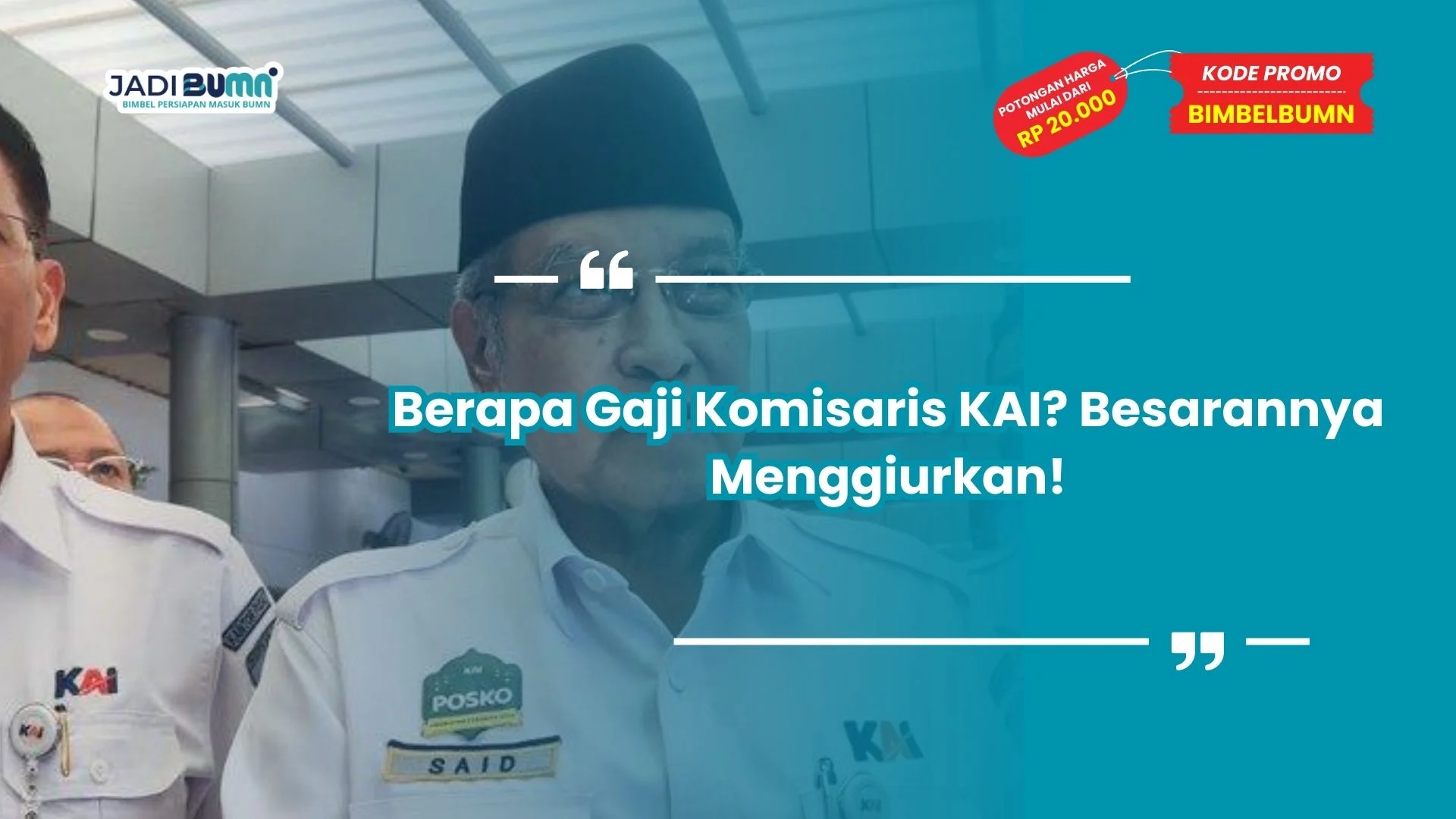 berapa gaji komisaris KAI