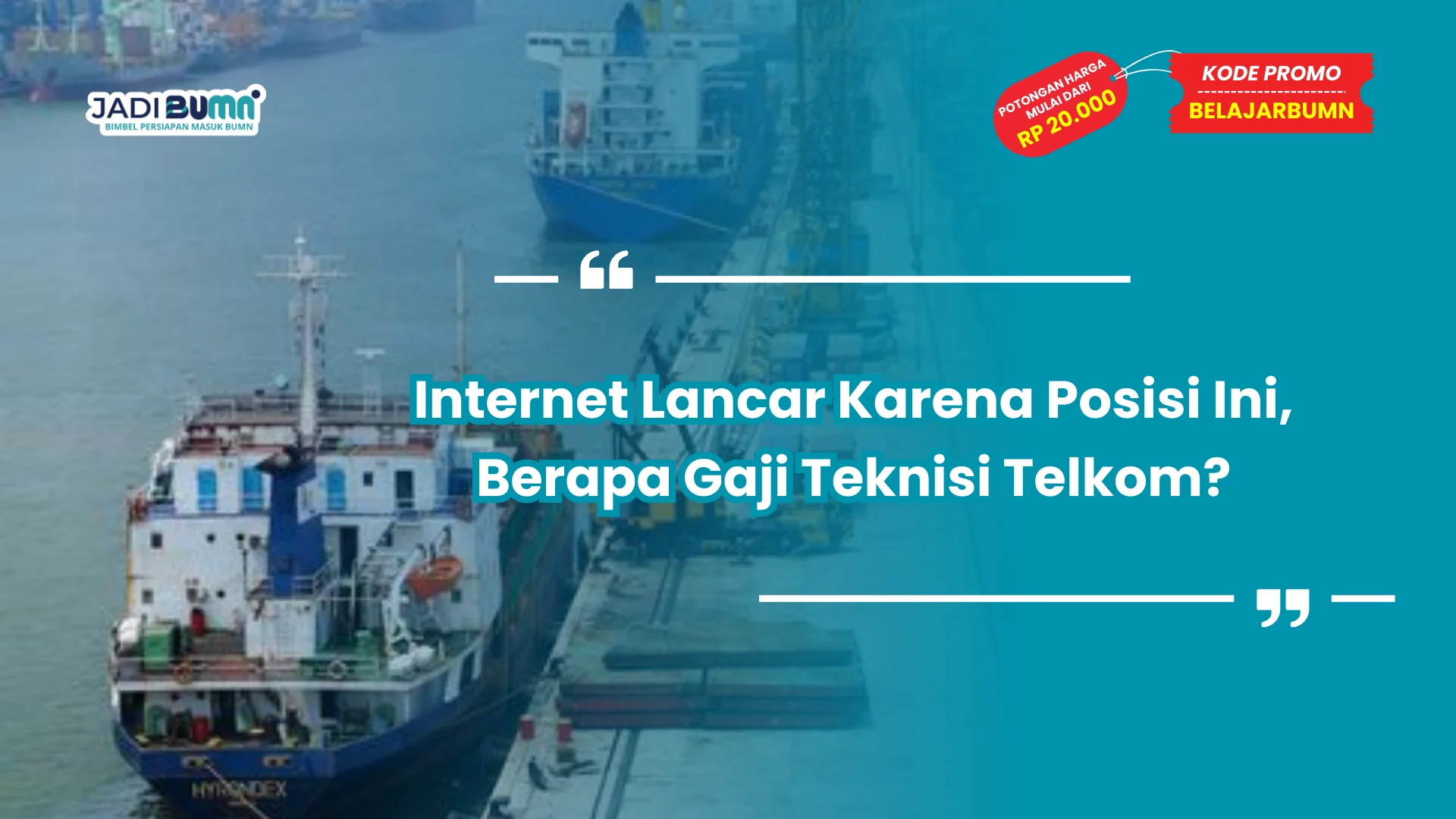 Internet Lancar Karena Posisi Ini, Berapa Gaji Teknisi Telkom?