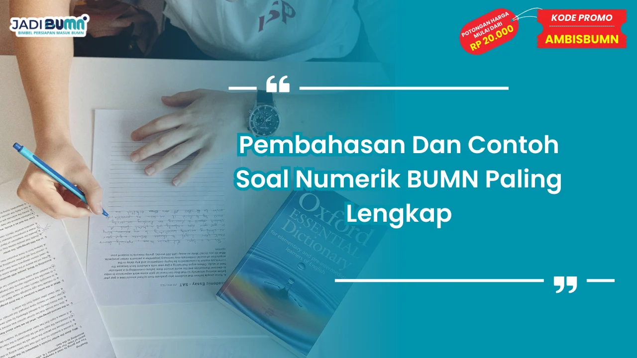 Contoh Soal Numerik BUMN