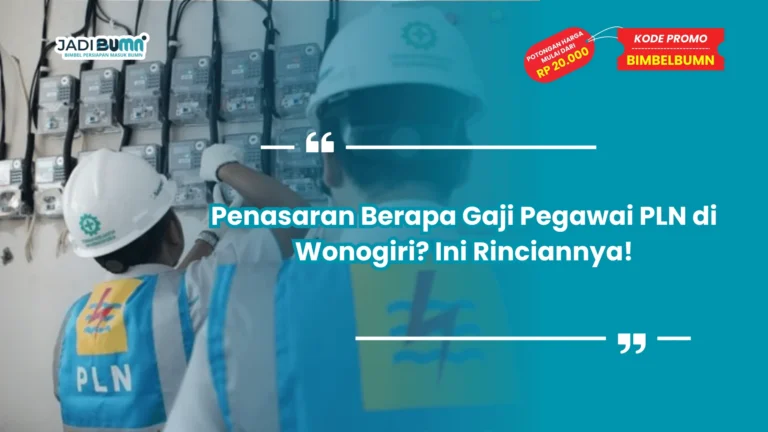 gaji pln wonogiri
