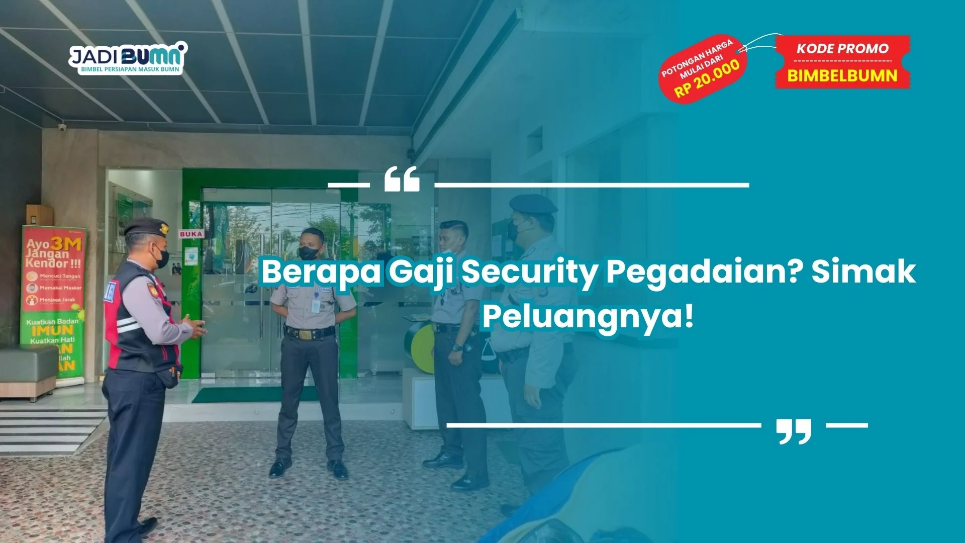 berapa gaji security Pegadaian