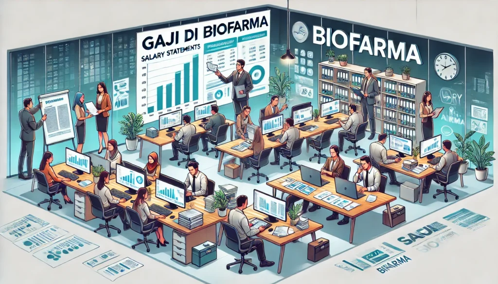 gaji staf penjualan Biofarma