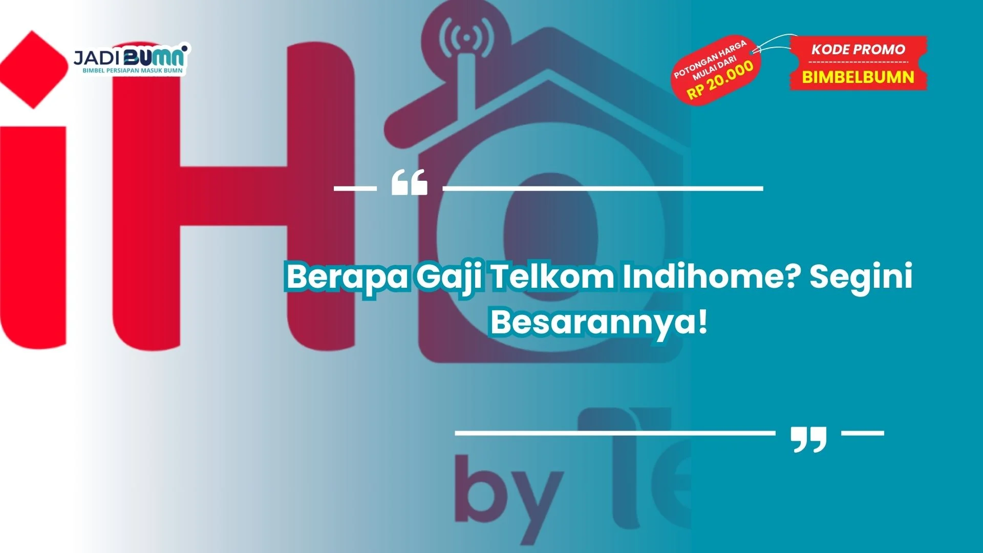 berapa gaji Telkom Indihome