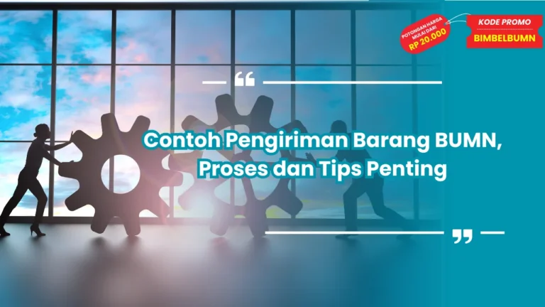 contoh pengiriman barang bumn