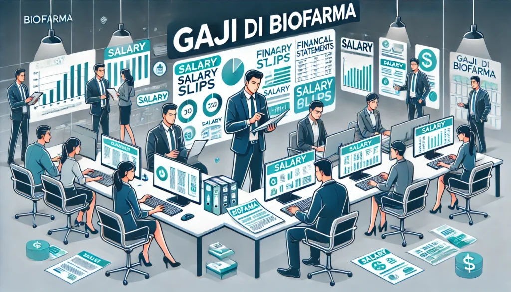 gaji staf penjualan Biofarma