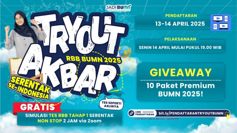 tryout bumn gratis