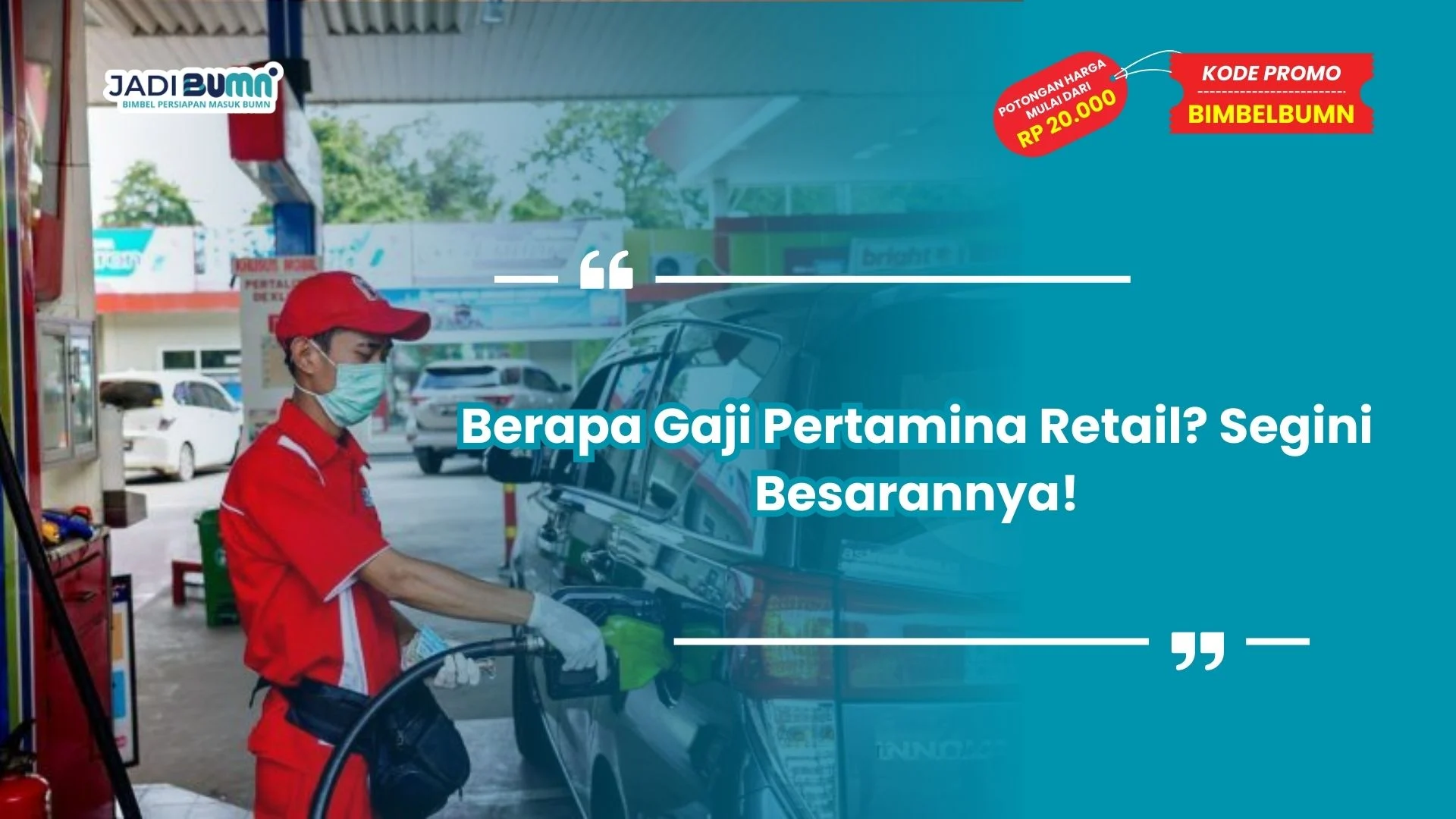 berapa gaji Pertamina Retail