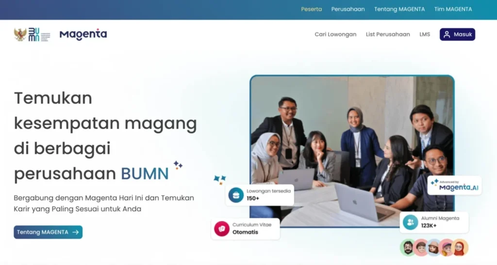 Kerja magang BUMN