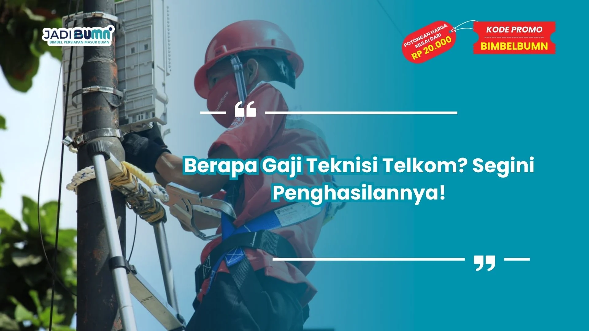 Berapa gaji teknisi Telkom