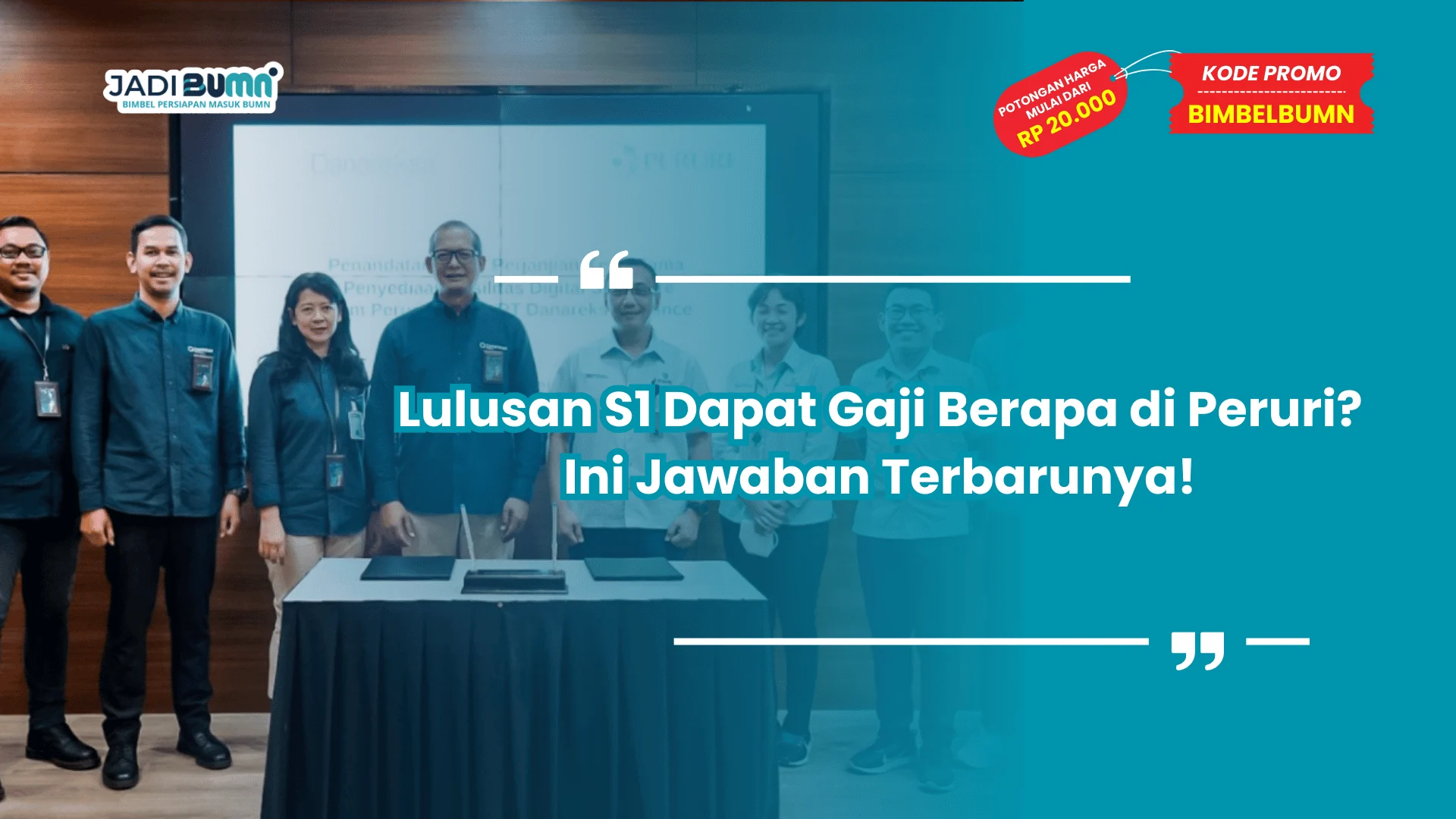 Gaji peruri lulusan s1