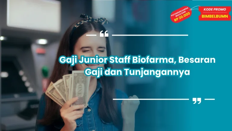 gaji junior staff biofarma