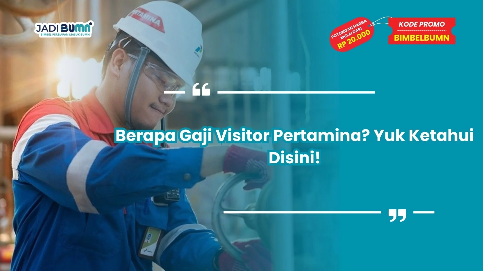 berapa gaji Visitor Pertamina