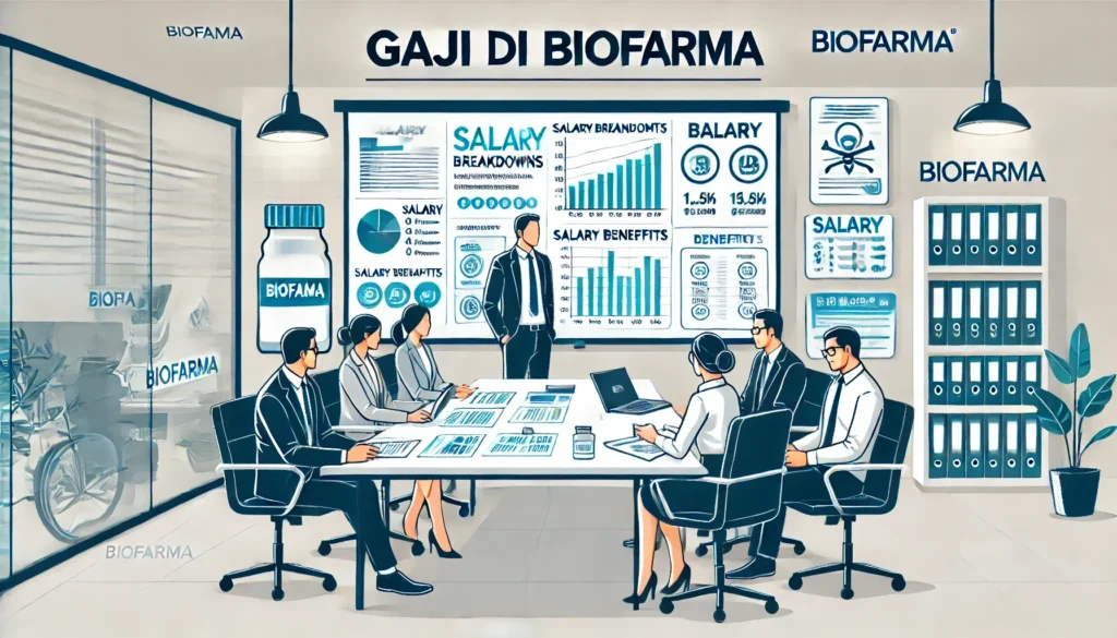 gaji salesman Biofarma