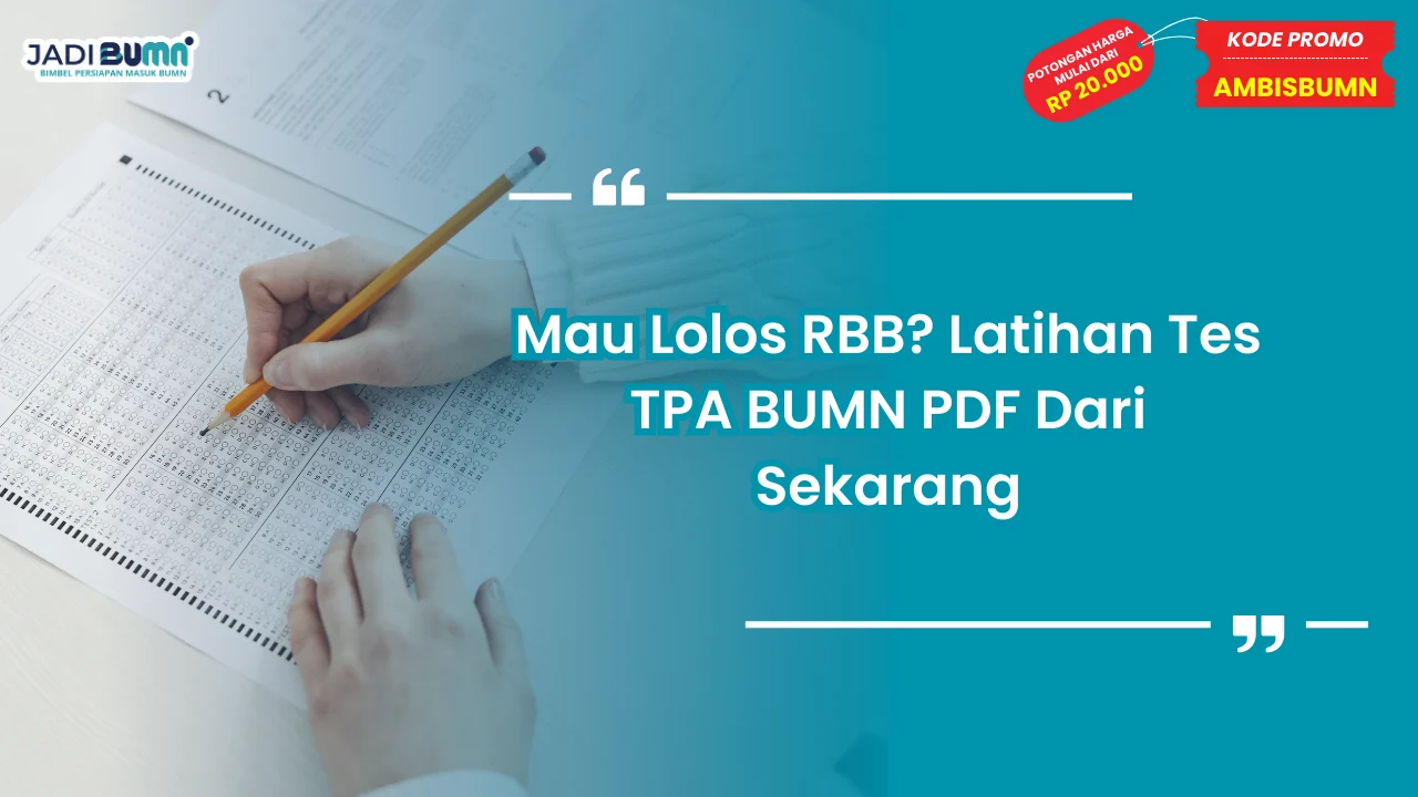 Tes TPA BUMN PDF