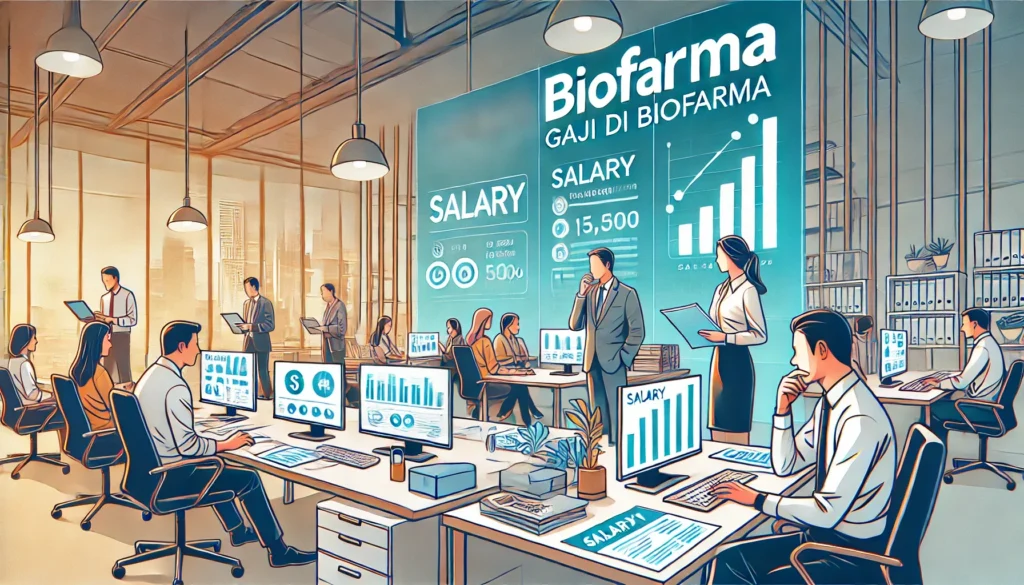 gaji manager Biofarma