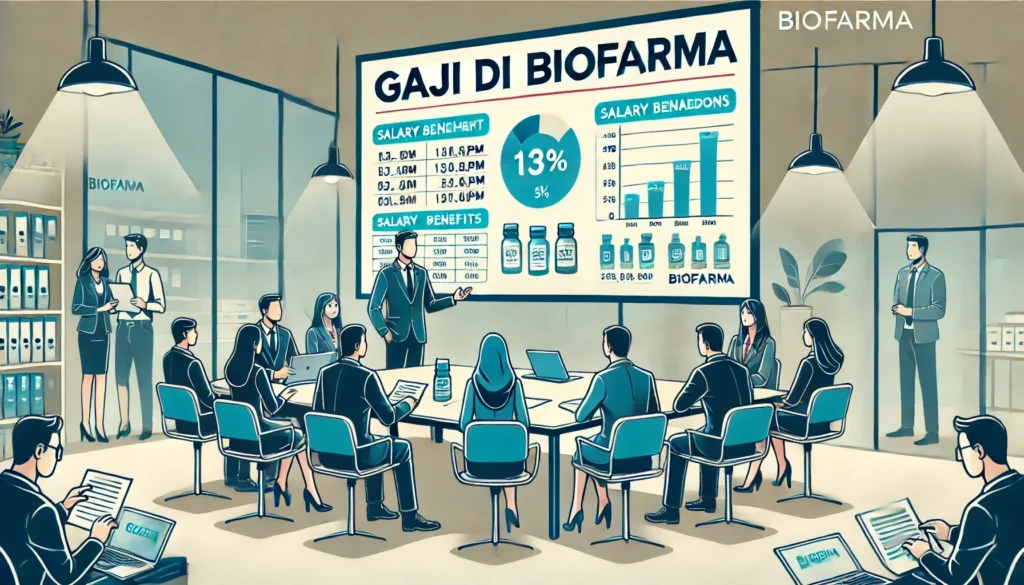 gaji salesman Biofarma