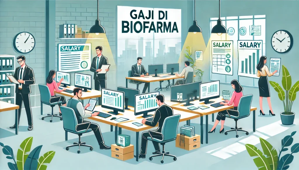gaji junior staff Biofarma