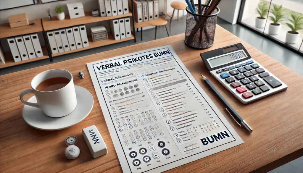 Soal Tes Verbal Psikotes BUMN