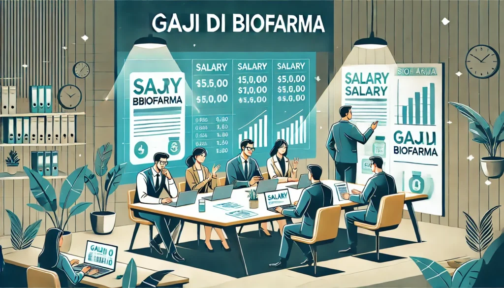 gaji tender specialist Biofarma