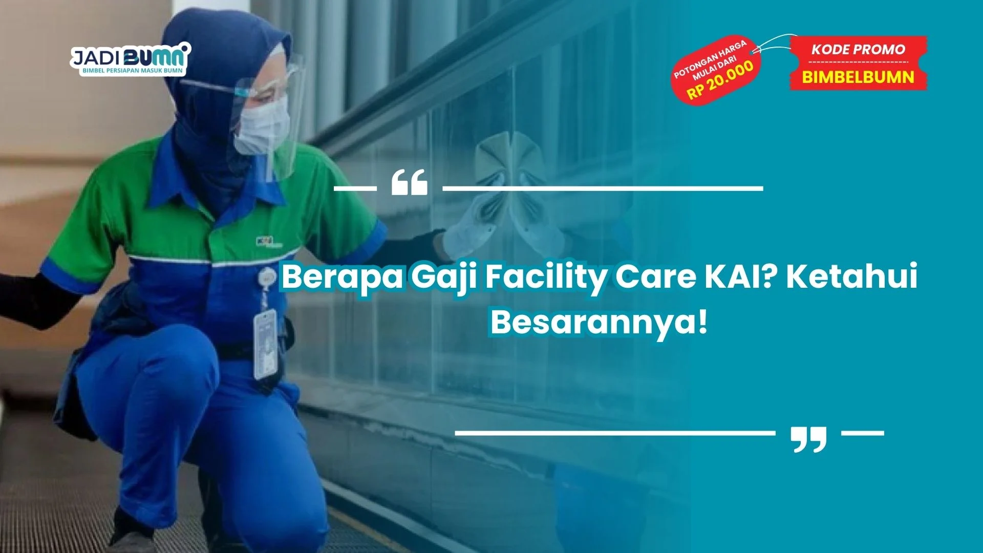 berapa gaji facility care KAI
