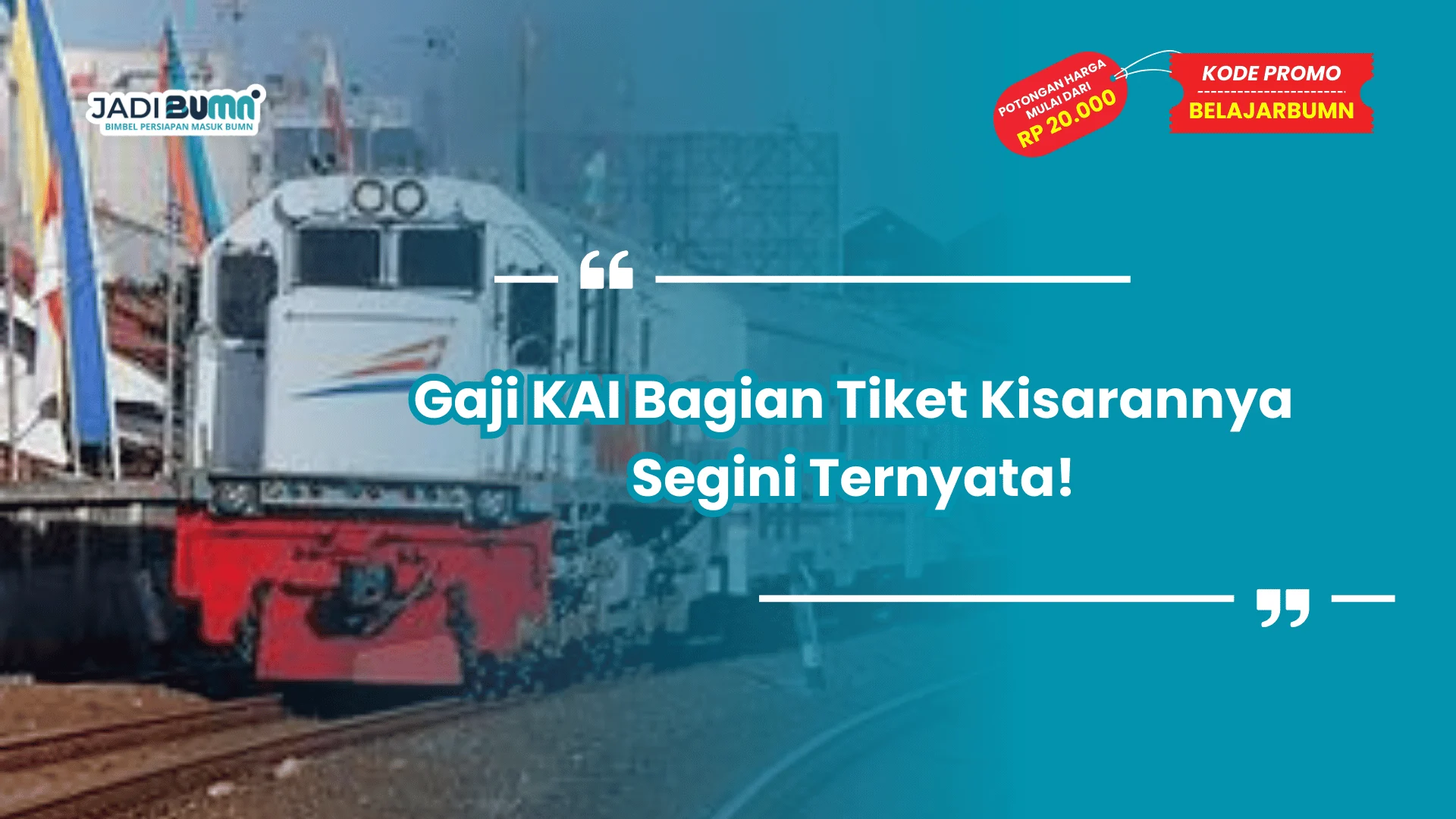 Gaji KAI Bagian Tiket Kisarannya Segini Ternyata!