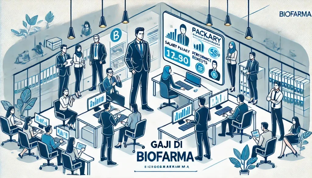gaji staff produksi Biofarma