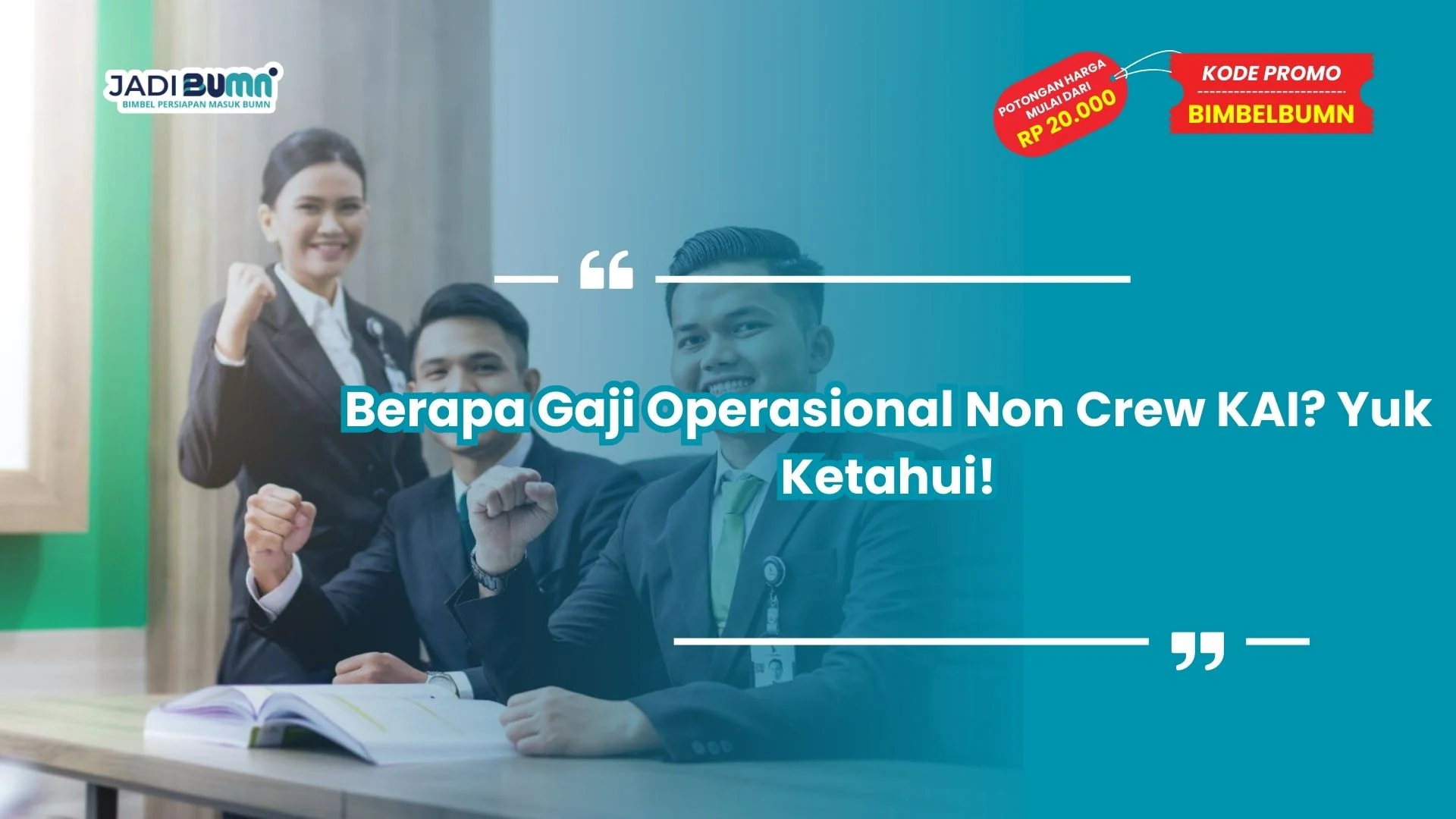 berapa gaji operasional non crew KAI