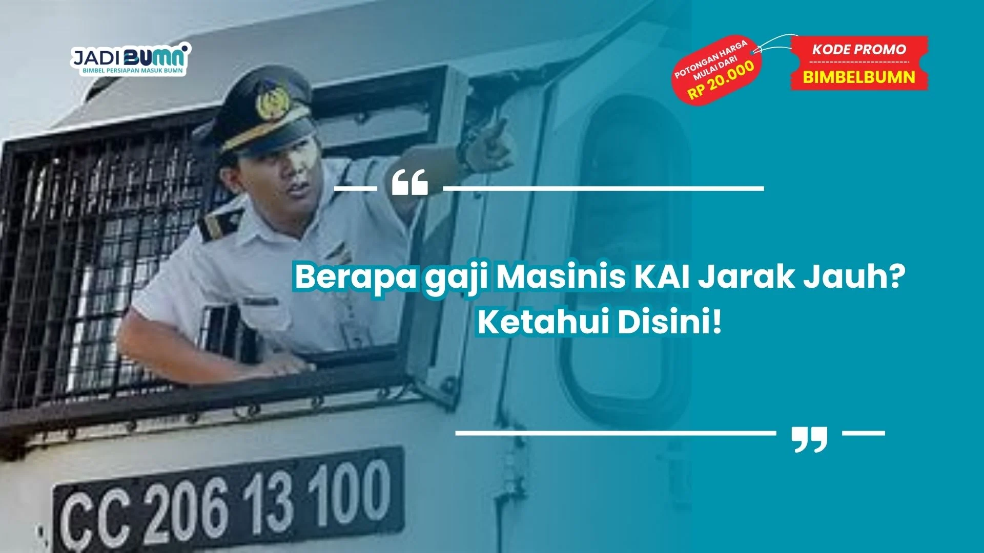 berapa gaji masinis KAI jarak jauh