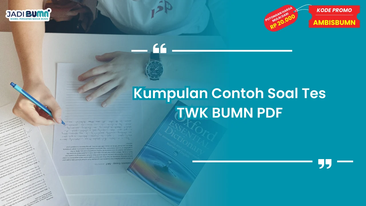 Kumpulan contoh soal tes twk bumn pdf jadi bumn