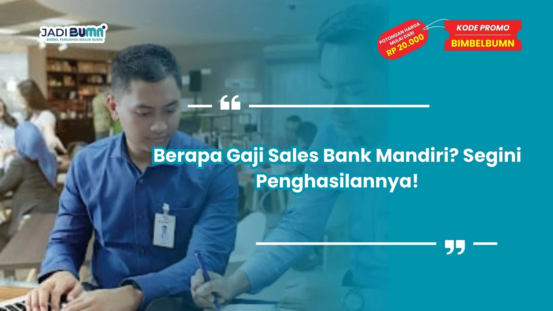 berapa gaji sales Bank Mandiri